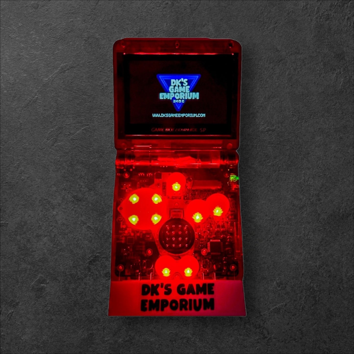 Nintendo Game Boy Advance SP - Fire Red Charizard Edition