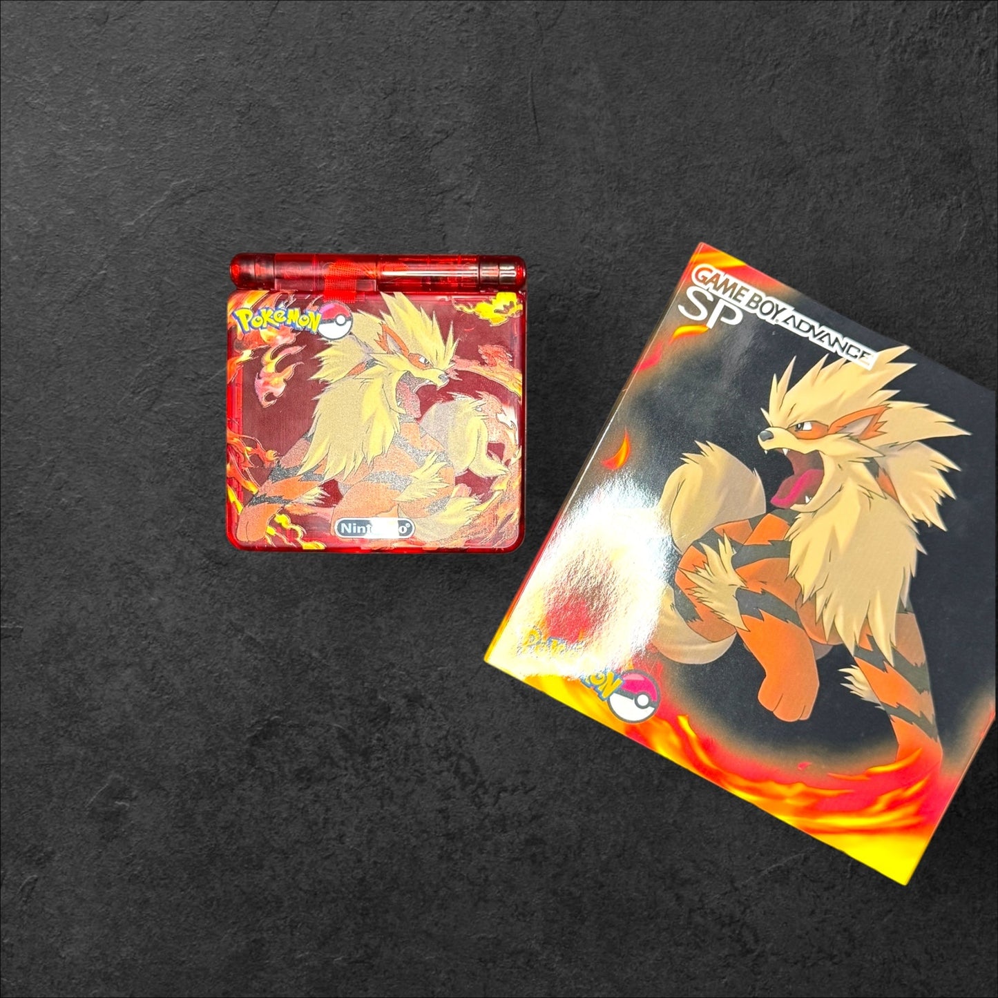 Nintendo Game Boy Advance SP - Legendary Arcanine Edition