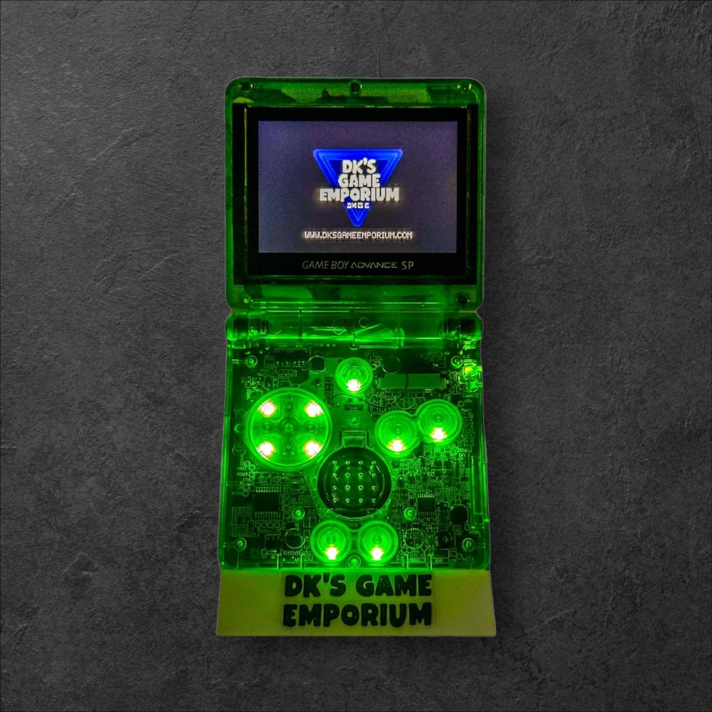 Nintendo Game Boy Advance SP - Leaf Green Venusaur Edition