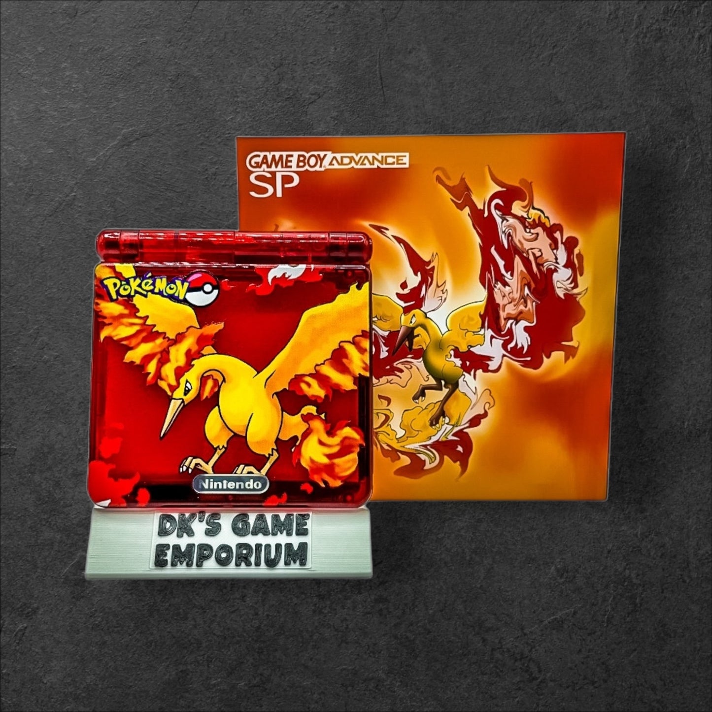 Nintendo Game Boy Advance SP - Inferno Moltres Edition