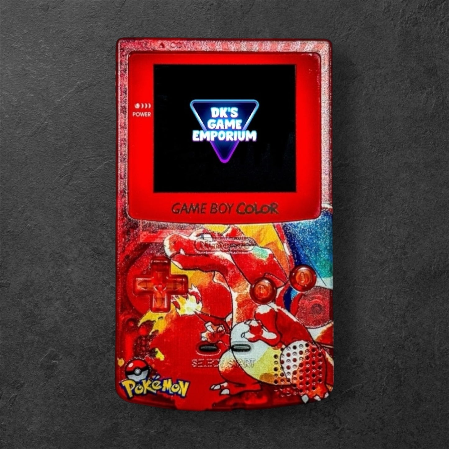 Nintendo Game Boy Color - Red Charizard Edition