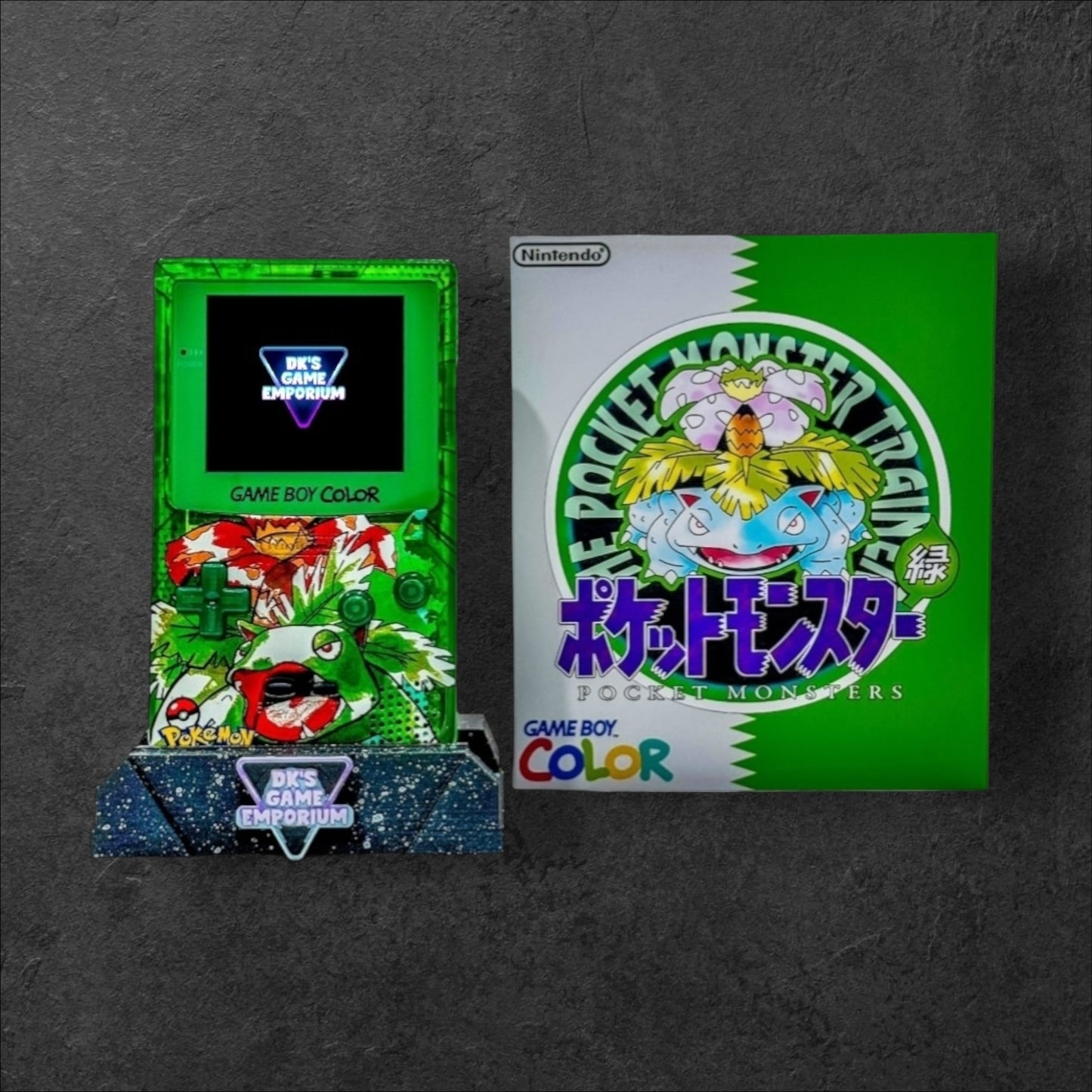Nintendo Game Boy Color - Green Venusaur Edition