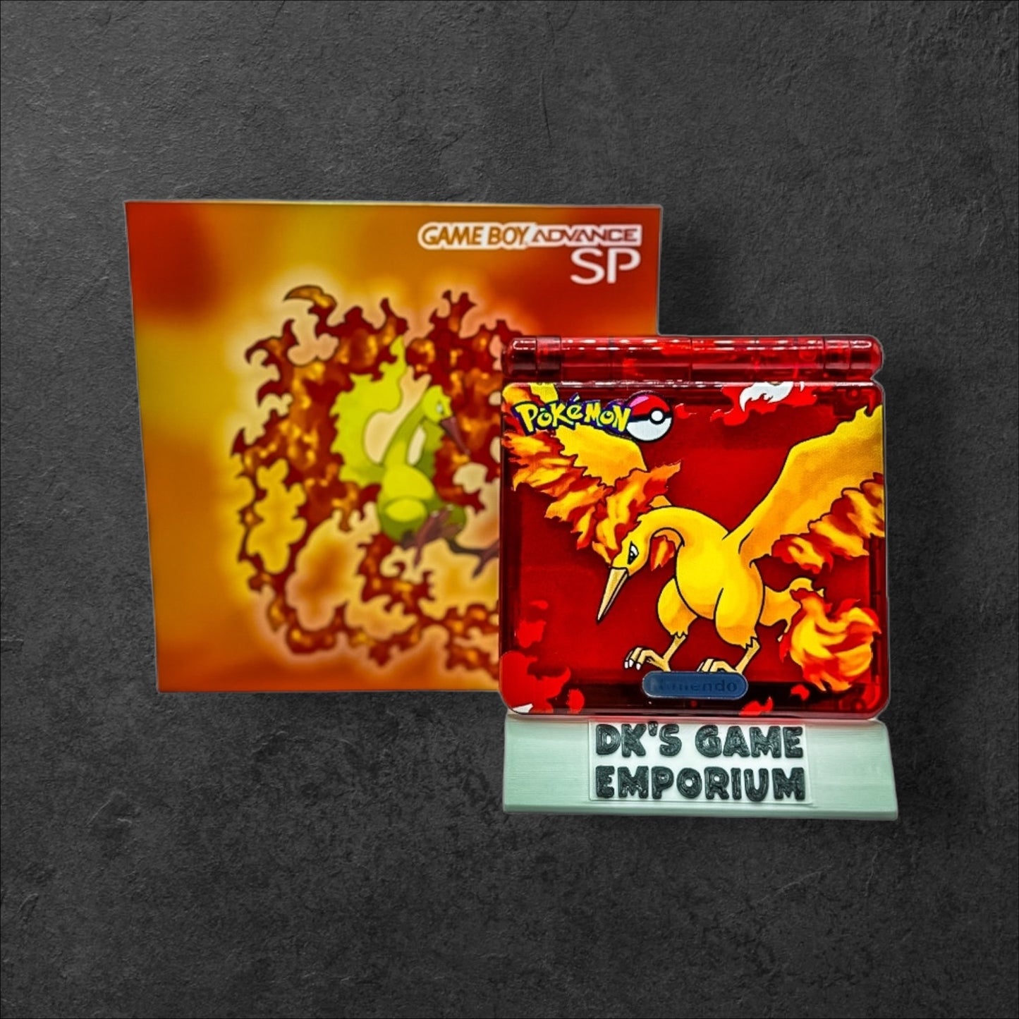 Nintendo Game Boy Advance SP - Inferno Moltres Edition