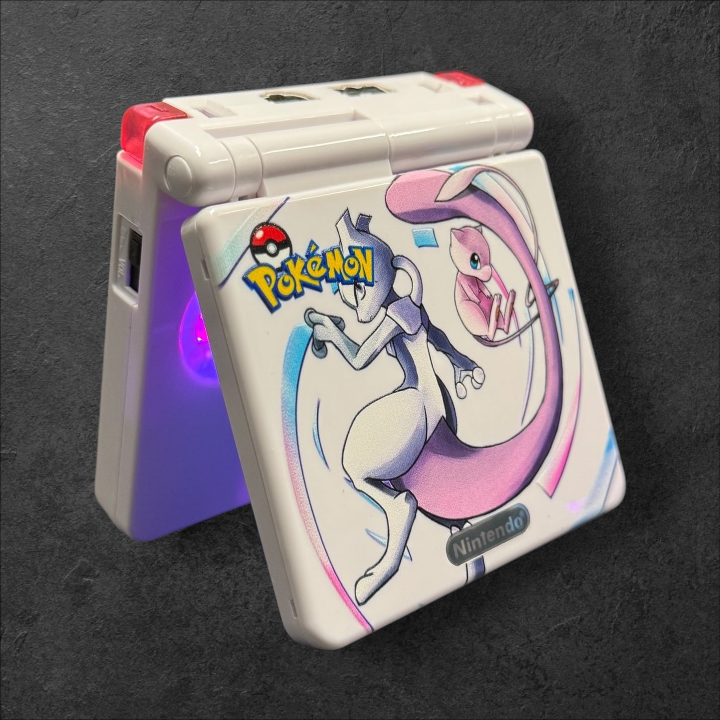 Nintendo Game Boy Advance SP - Legendary Mew & Mewtwo Edition