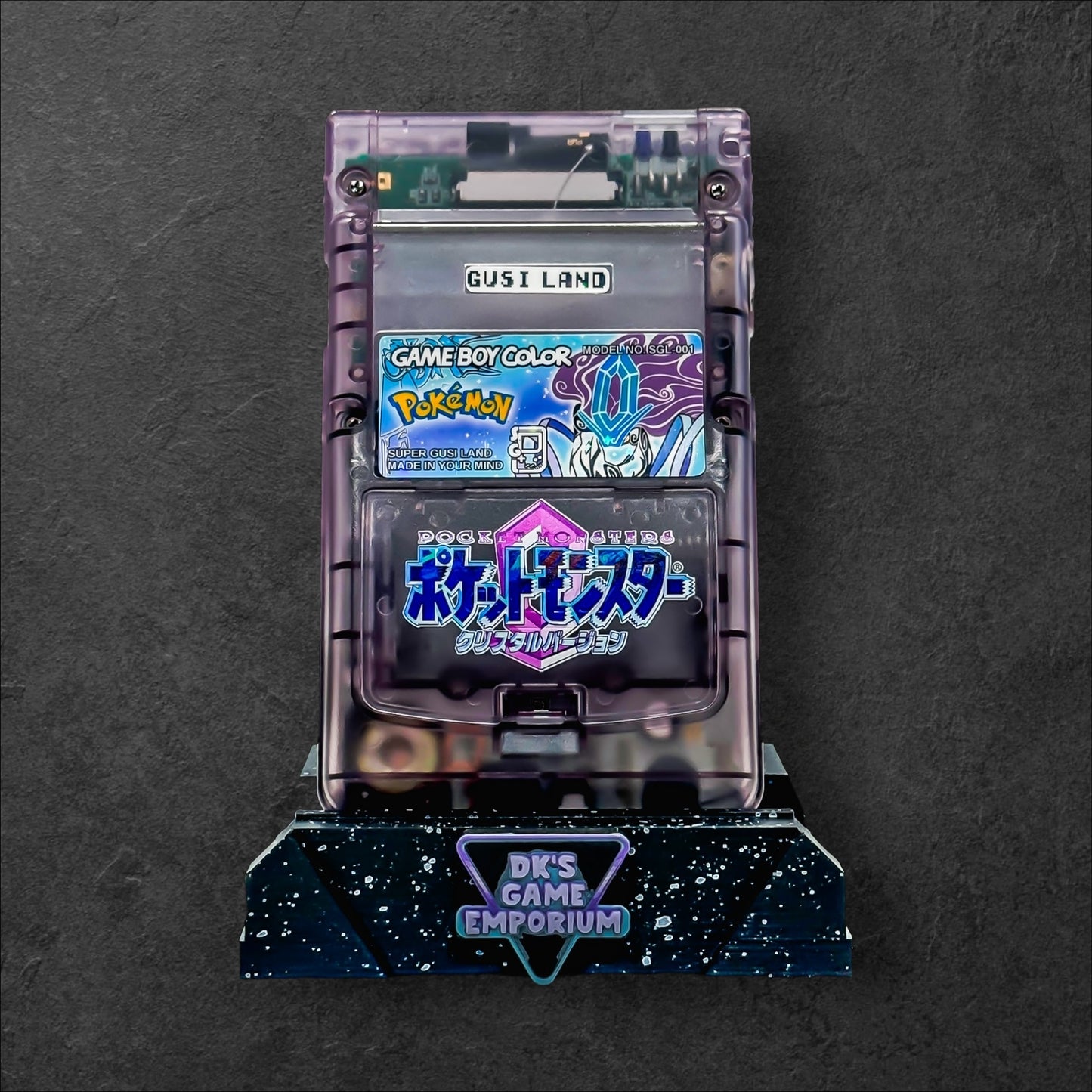 Nintendo Game Boy Color - Crystal Suicune Edition