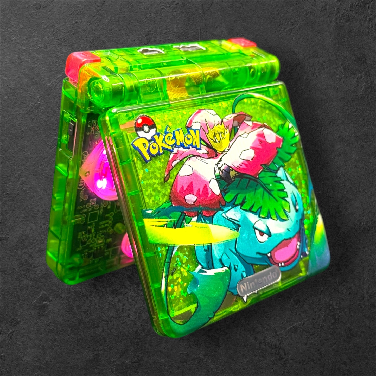 Nintendo Game Boy Advance SP - LeafGreen Venusaur Edition