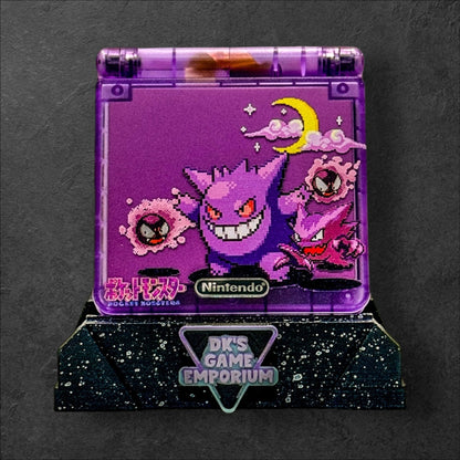 Nintendo Game Boy Advance SP - Pixel Gengar’s Evolution Edition