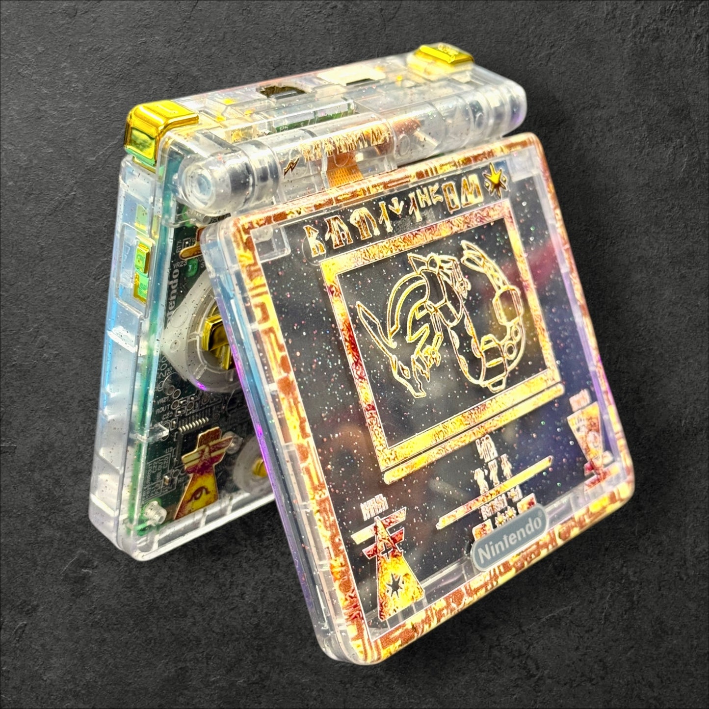 Nintendo Game Boy Advance SP - Ancient Rayquaza Edition