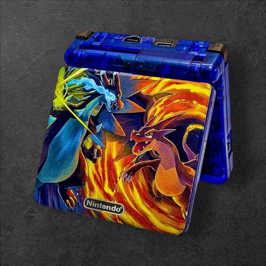 Nintendo Game Boy Advance SP - Mega Charizard X vs. Y Edition