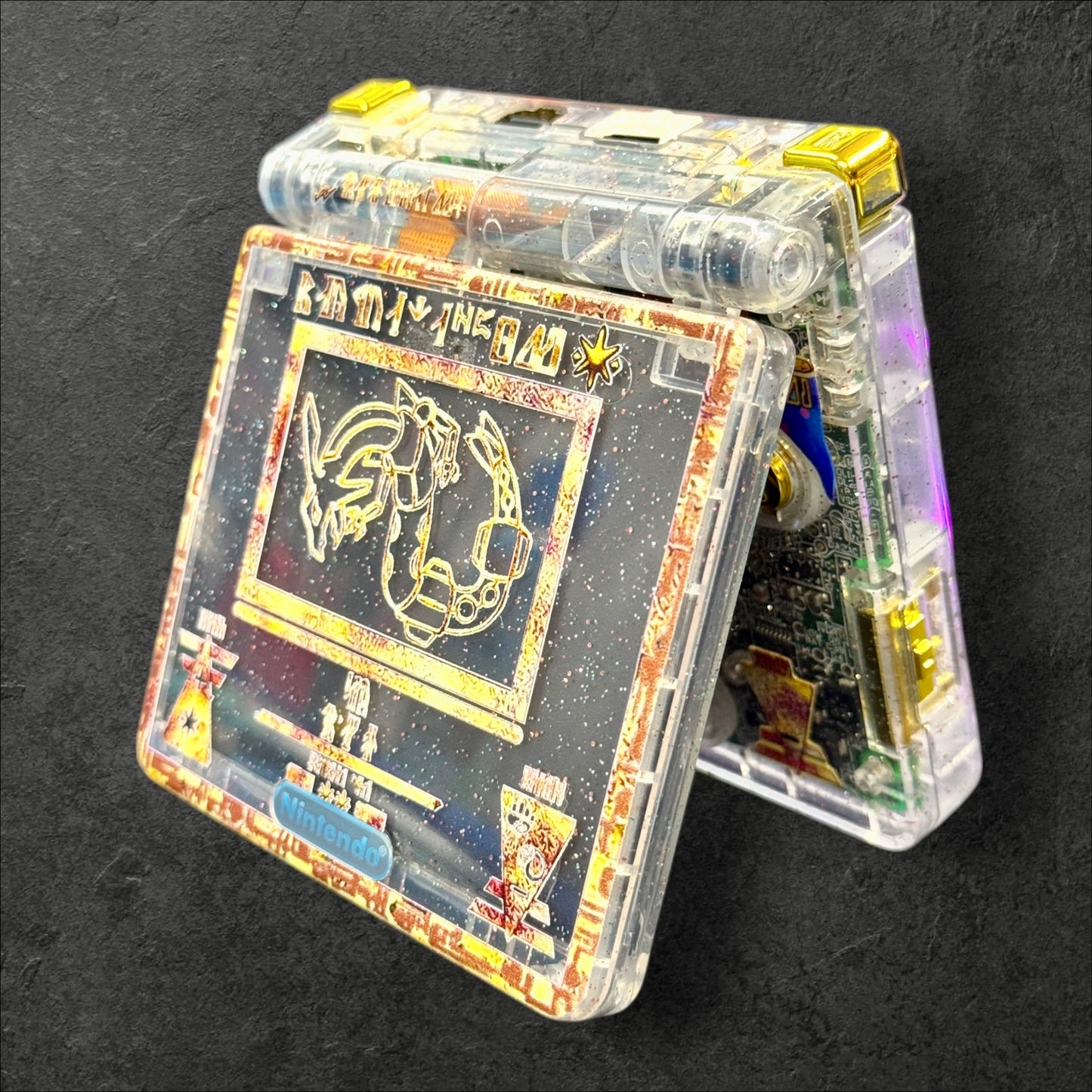 Nintendo Game Boy Advance SP - Ancient Rayquaza Edition