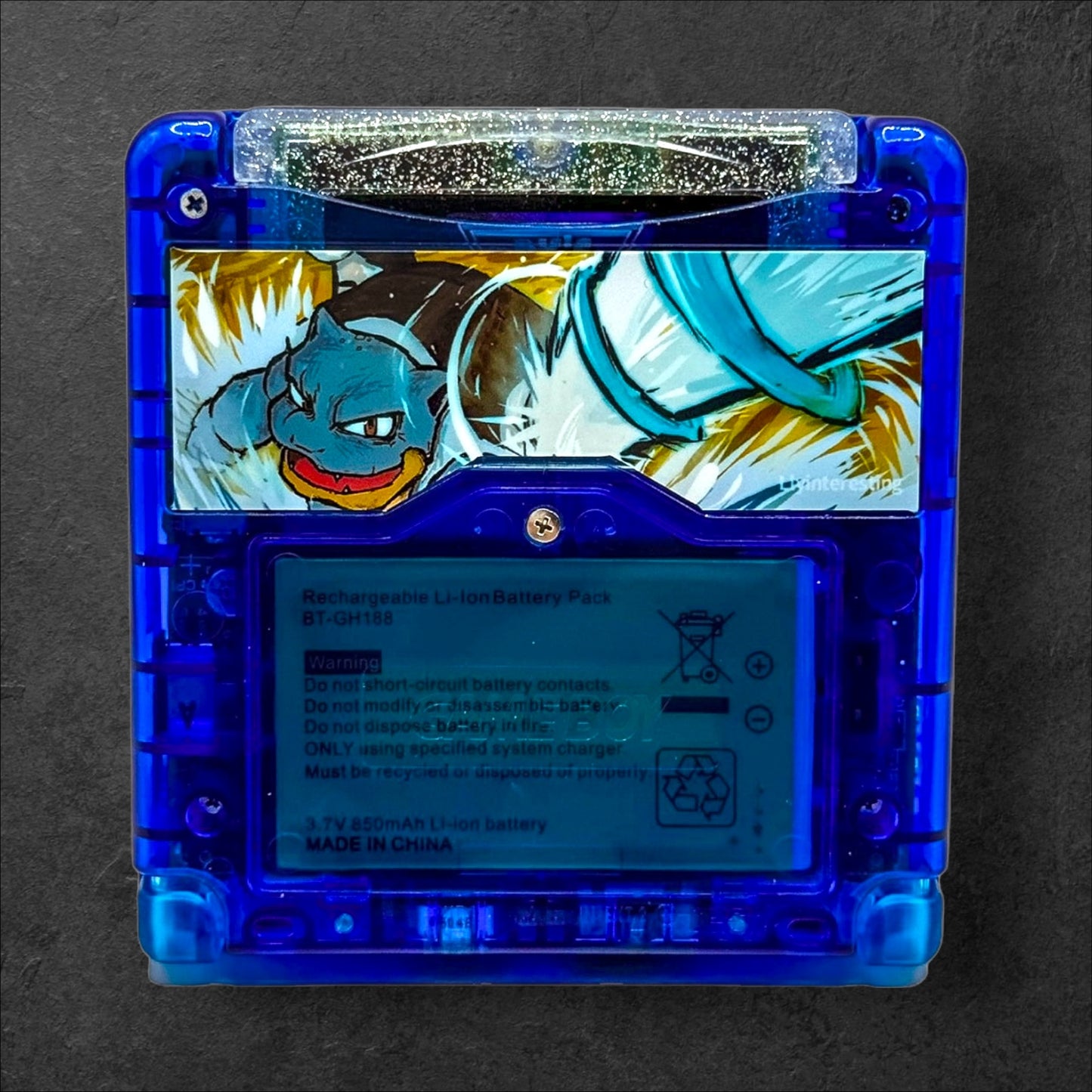 Nintendo Game Boy Advance SP - Blue Blastoise Edition