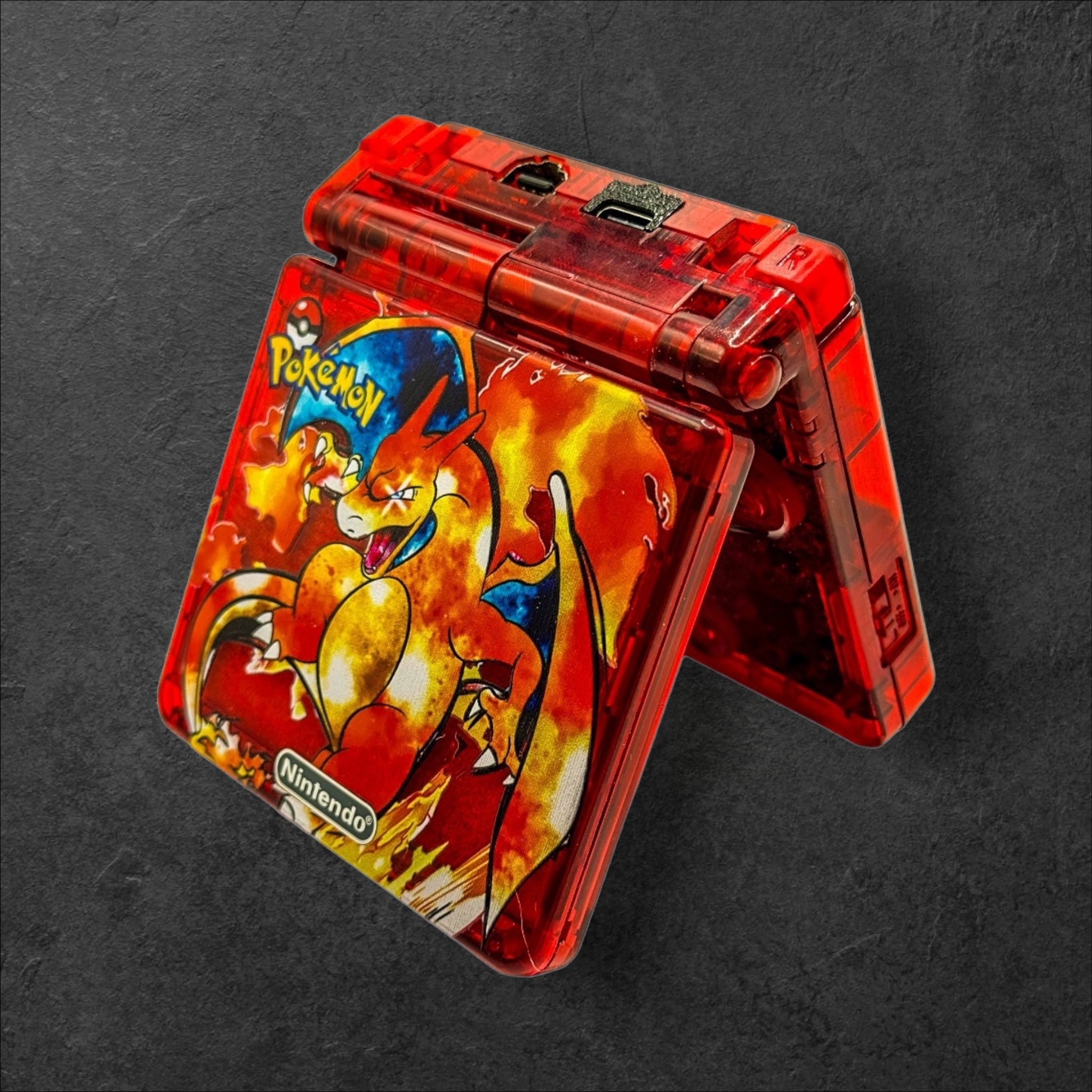 Nintendo Game Boy Advance SP - Fire Red Charizard Edition – DK’s Game ...