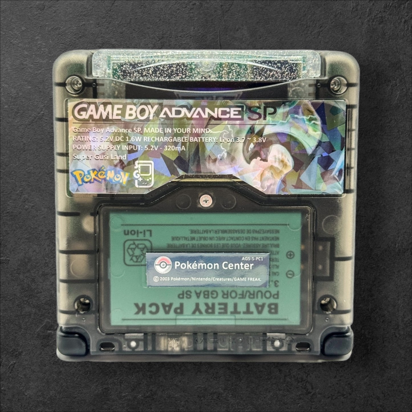 Nintendo Game Boy Advance SP - Silver Tempest Lugia Edition