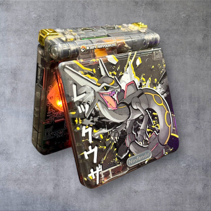 Nintendo Game Boy Advance SP - Shiny Crystal Rayquaza Edition