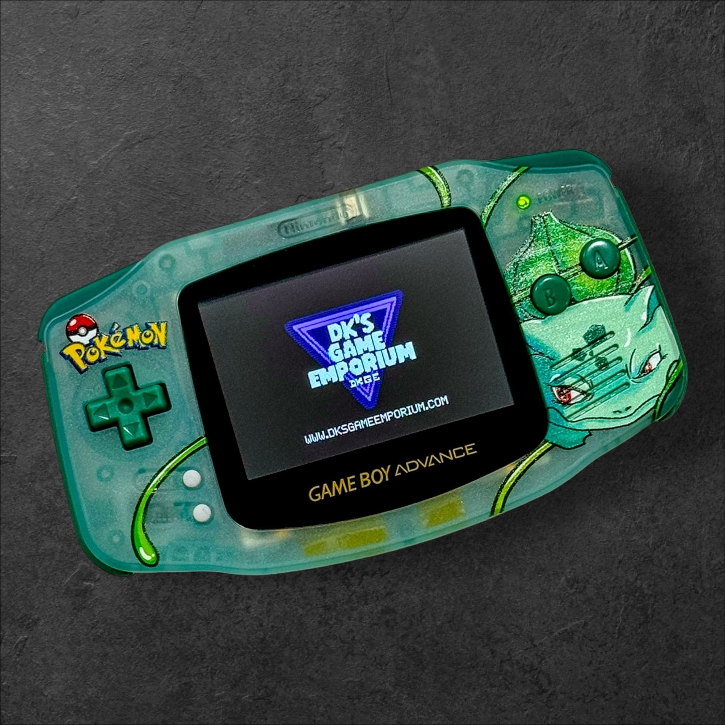 Nintendo Game Boy Advance - Green Bulbasaur Edition