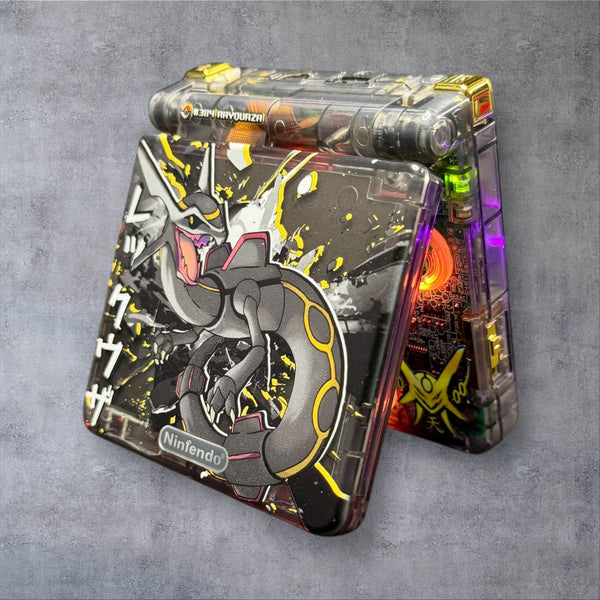 Nintendo Game Boy Advance SP - Shiny Crystal Rayquaza Edition