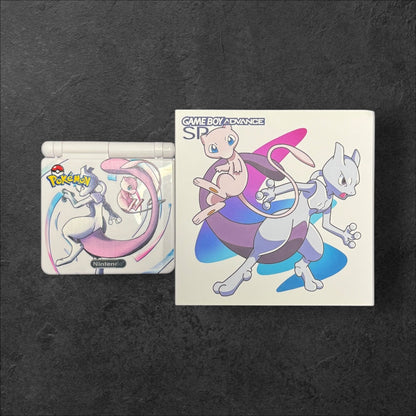 Nintendo Game Boy Advance SP - Legendary Mew & Mewtwo Edition