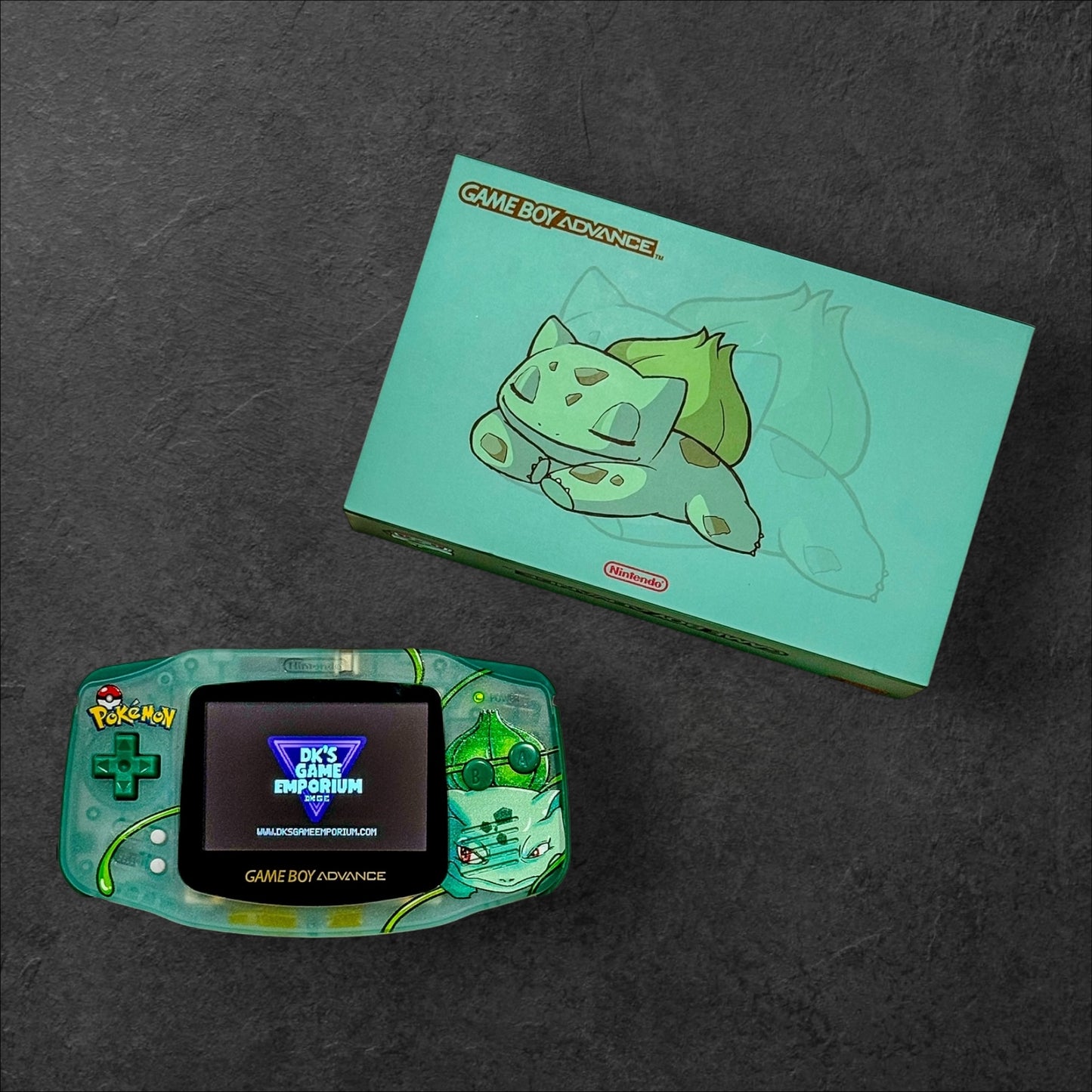 Nintendo Game Boy Advance - Green Bulbasaur Edition