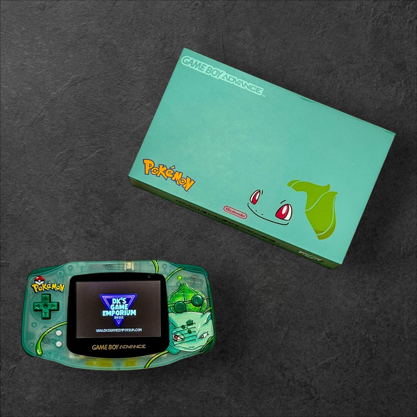 Nintendo Game Boy Advance - Green Bulbasaur Edition