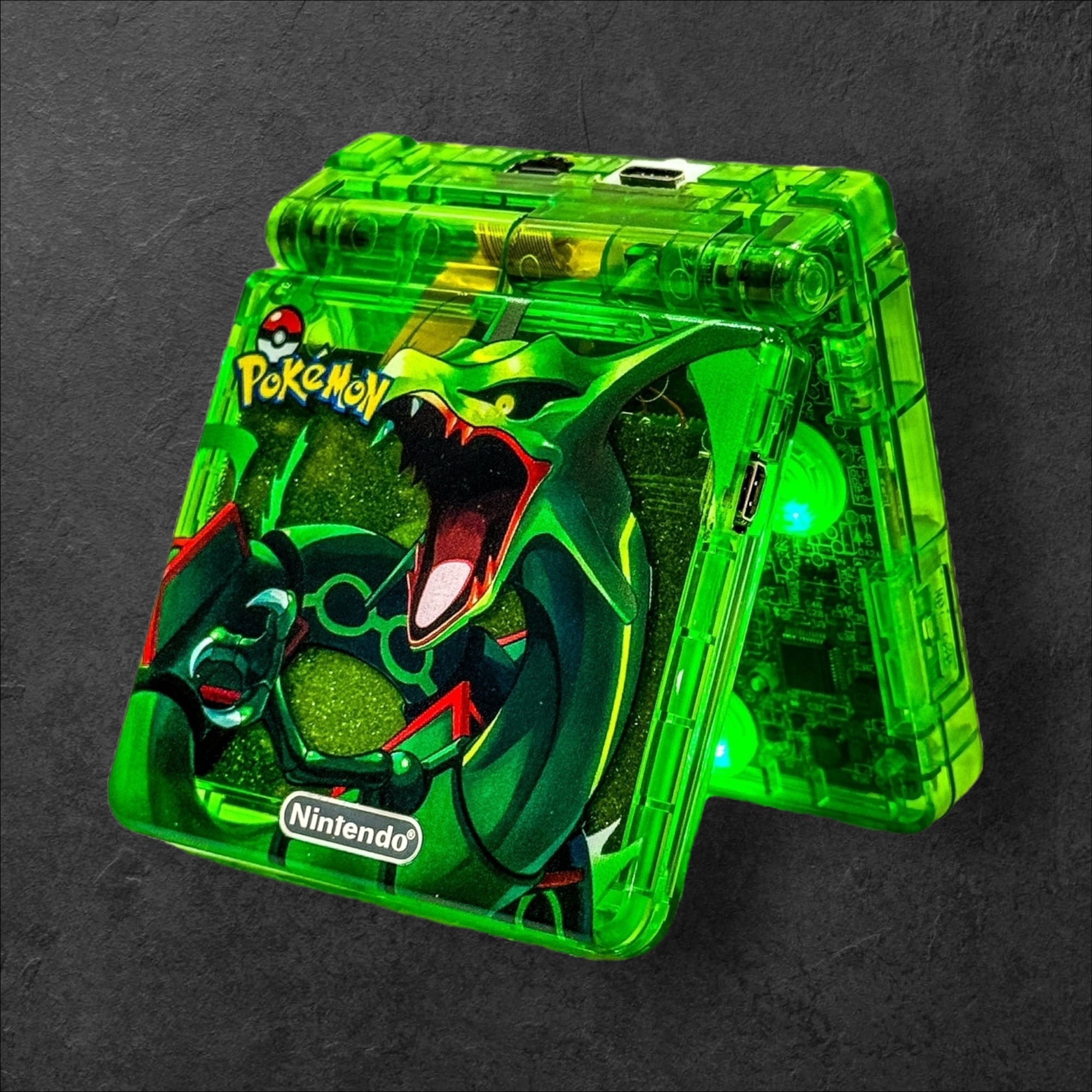 Nintendo Game Boy Advance SP - Emerald Rayquaza Edition – DK’s Game ...