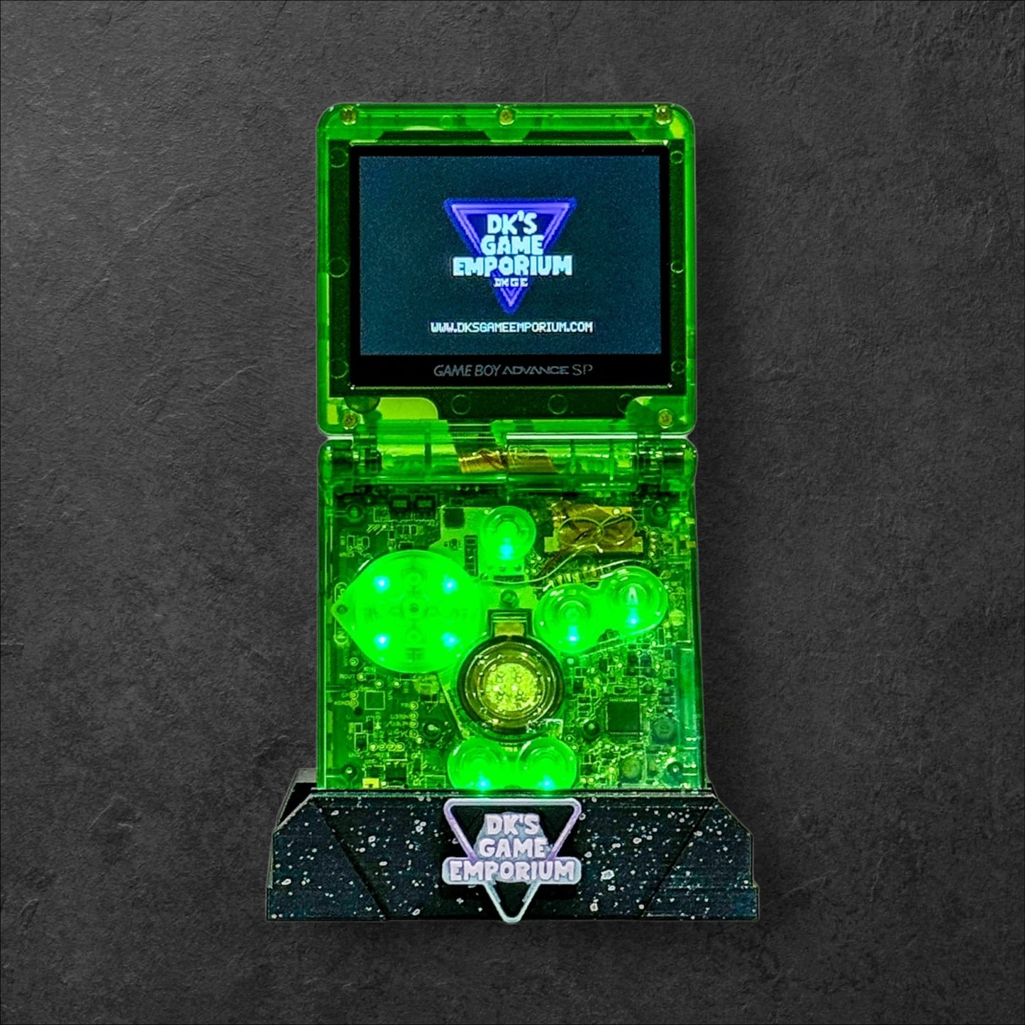 Nintendo Game Boy Advance SP - Emerald Rayquaza Edition