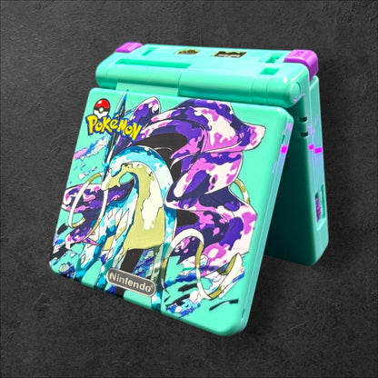 Nintendo Game Boy Advance SP - Legendary Suicune Edition
