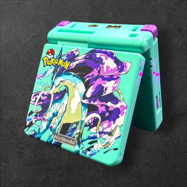 Nintendo Game Boy Advance SP - Legendary Suicune Edition