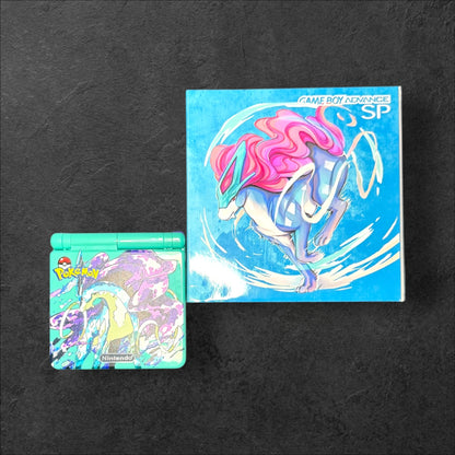 Nintendo Game Boy Advance SP - Legendary Suicune Edition