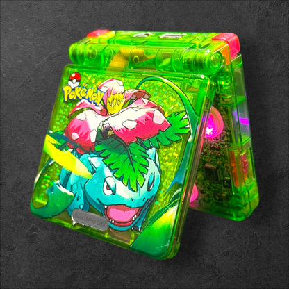 Nintendo Game Boy Advance SP - LeafGreen Venusaur Edition