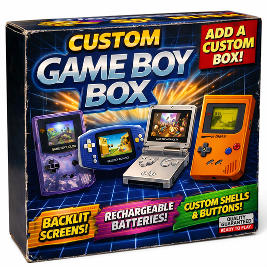 Custom Nintendo Game Boy Collector Display Box Case
