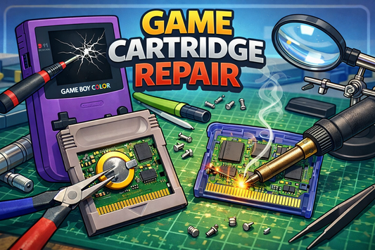 Game Boy Cartridge Repair Service – Battery Replacement & Cartridge Restoration